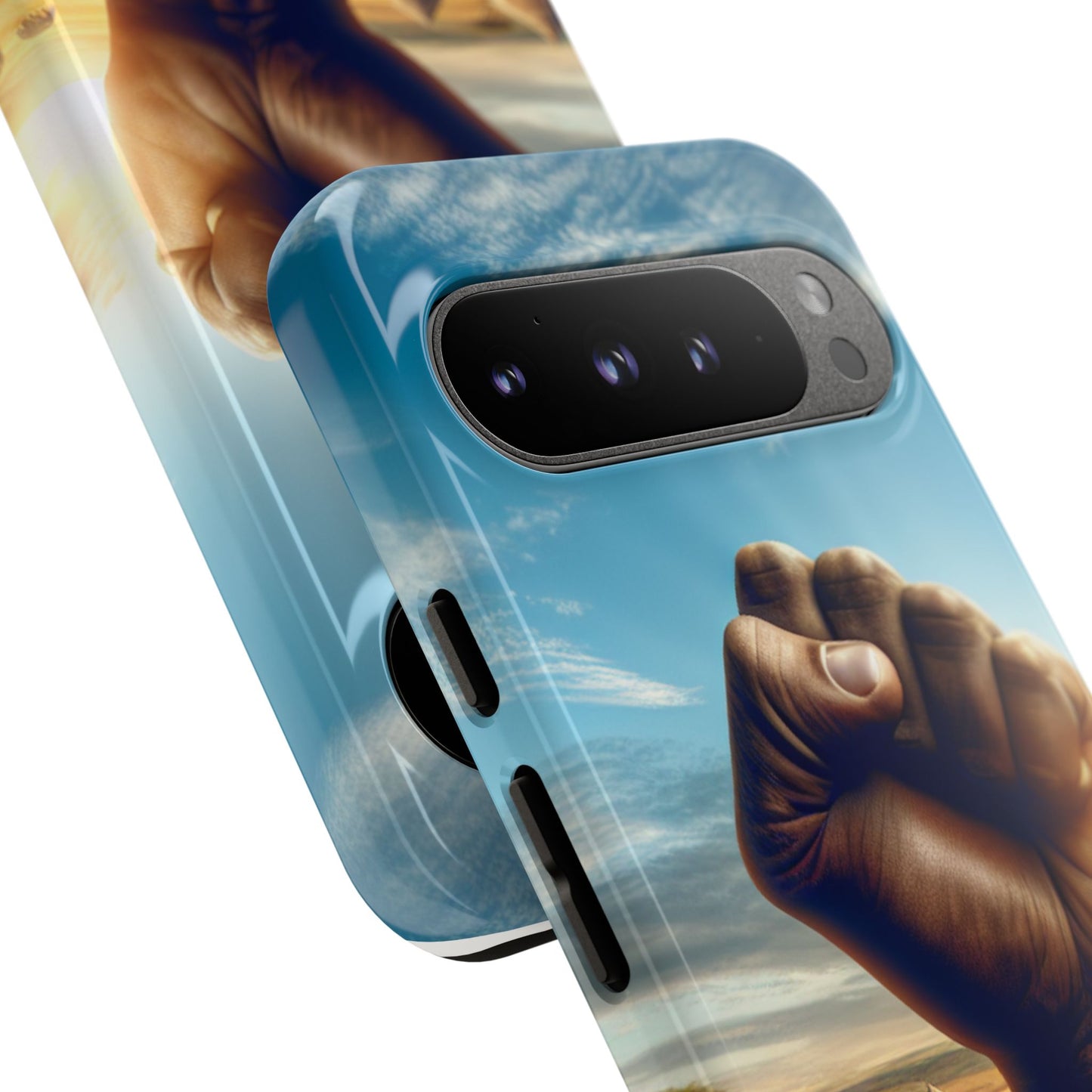 Empowered Phone Case | Tough Cases, Fist Design, Inspirational Gift, Motivational Accessory, Supportive Phone Cover