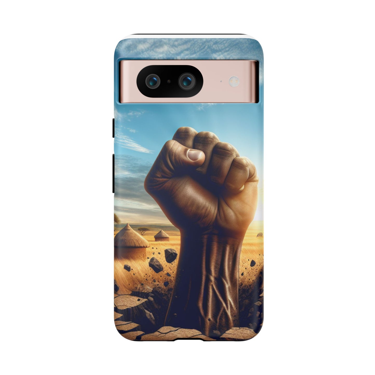 Empowered Phone Case | Tough Cases, Fist Design, Inspirational Gift, Motivational Accessory, Supportive Phone Cover