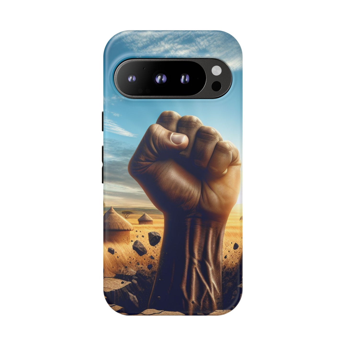 Empowered Phone Case | Tough Cases, Fist Design, Inspirational Gift, Motivational Accessory, Supportive Phone Cover