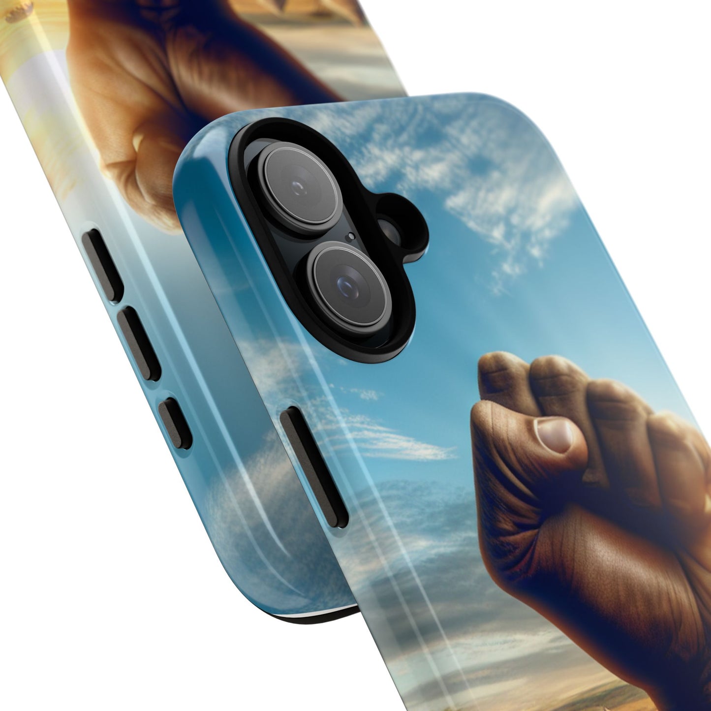 Empowered Phone Case | Tough Cases, Fist Design, Inspirational Gift, Motivational Accessory, Supportive Phone Cover