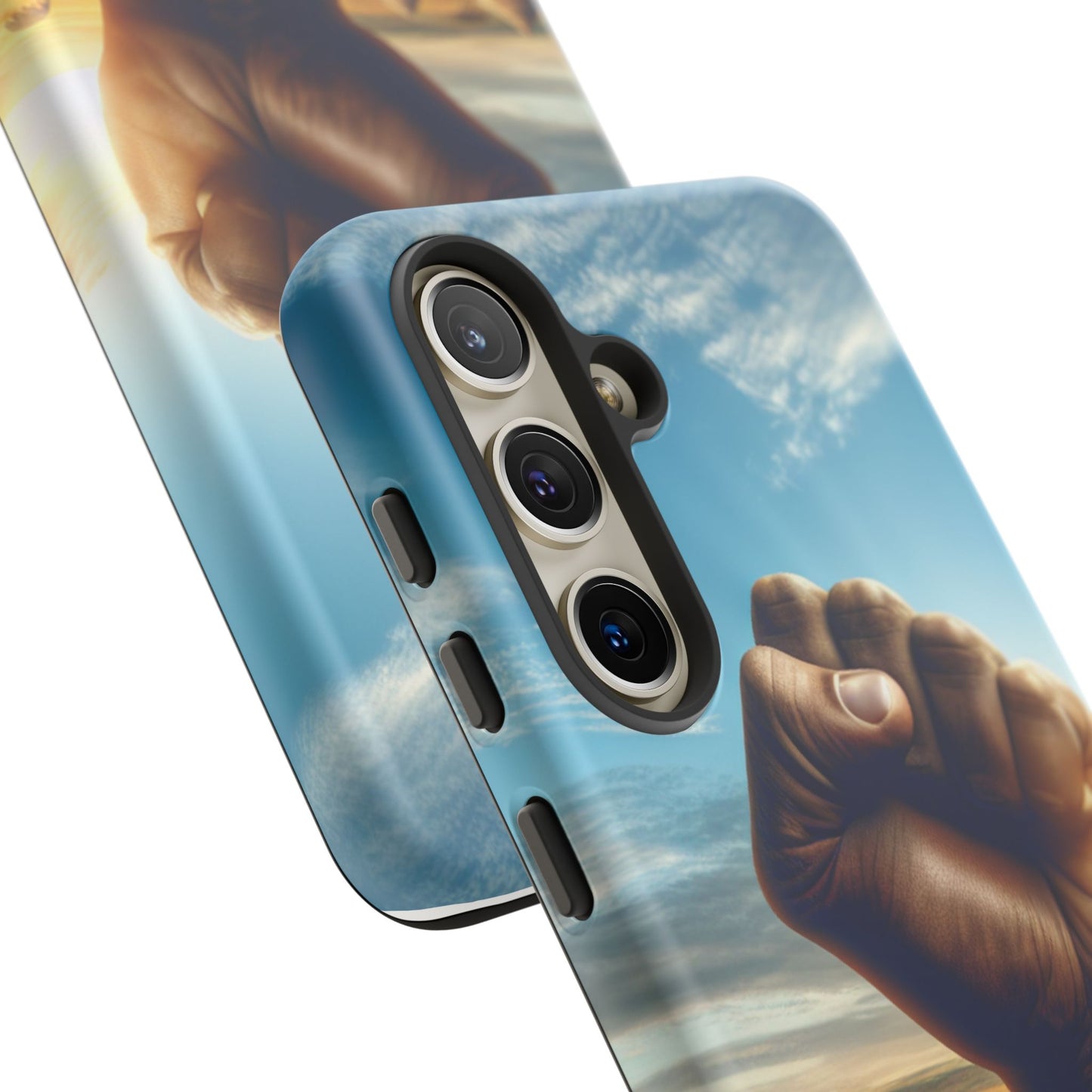 Empowered Phone Case | Tough Cases, Fist Design, Inspirational Gift, Motivational Accessory, Supportive Phone Cover