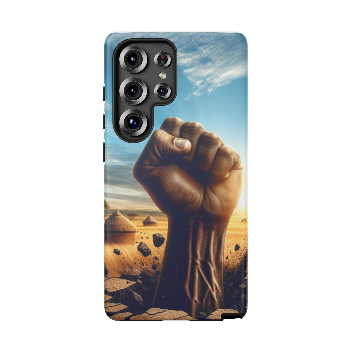 Empowered Phone Case | Tough Cases, Fist Design, Inspirational Gift, Motivational Accessory, Supportive Phone Cover