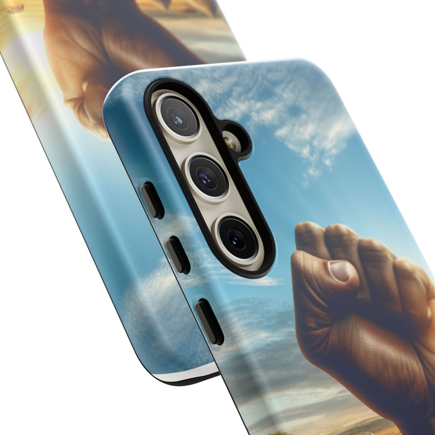 Empowered Phone Case | Tough Cases, Fist Design, Inspirational Gift, Motivational Accessory, Supportive Phone Cover