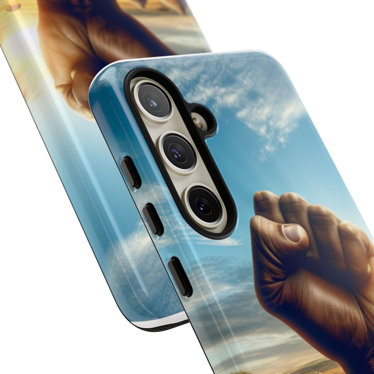 Empowered Phone Case | Tough Cases, Fist Design, Inspirational Gift, Motivational Accessory, Supportive Phone Cover