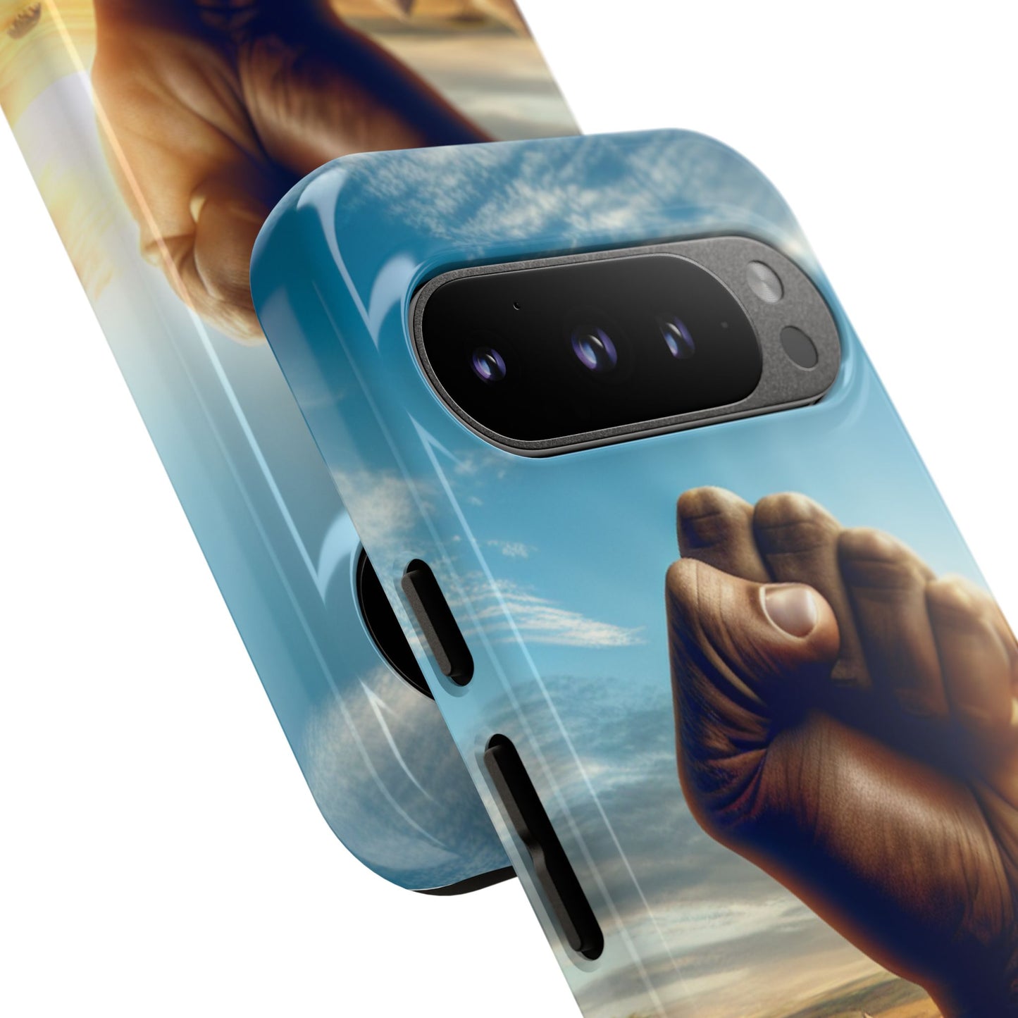 Empowered Phone Case | Tough Cases, Fist Design, Inspirational Gift, Motivational Accessory, Supportive Phone Cover