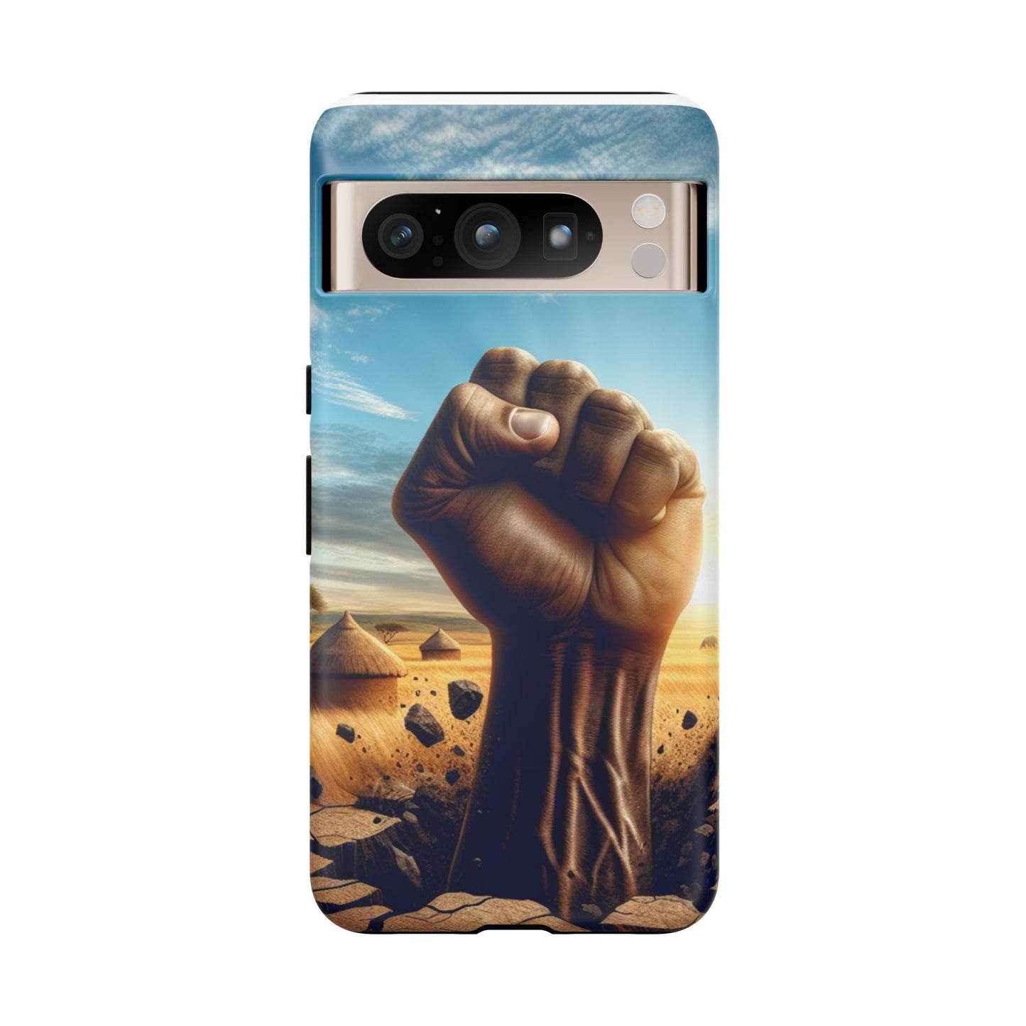 Empowered Phone Case | Tough Cases, Fist Design, Inspirational Gift, Motivational Accessory, Supportive Phone Cover