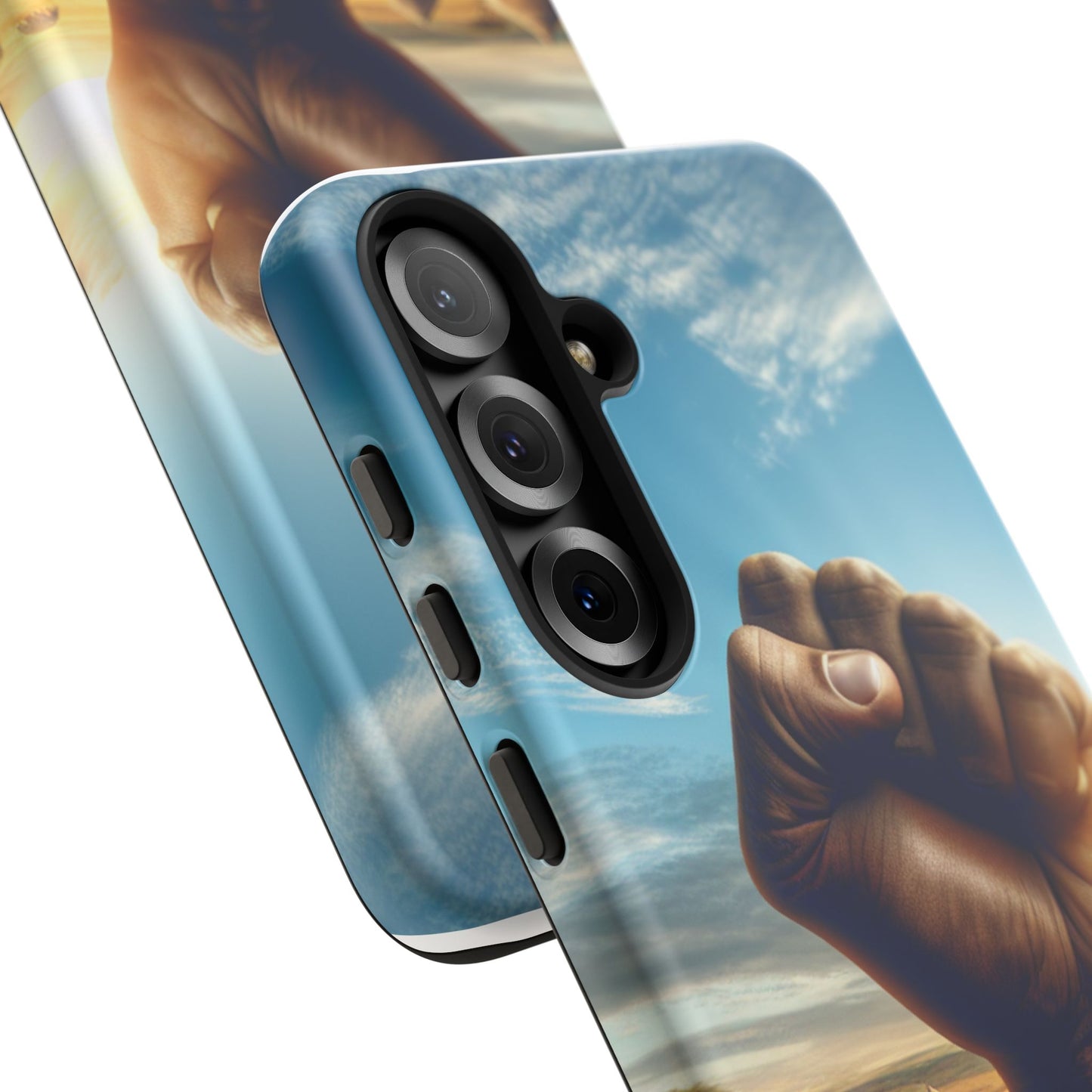 Empowered Phone Case | Tough Cases, Fist Design, Inspirational Gift, Motivational Accessory, Supportive Phone Cover