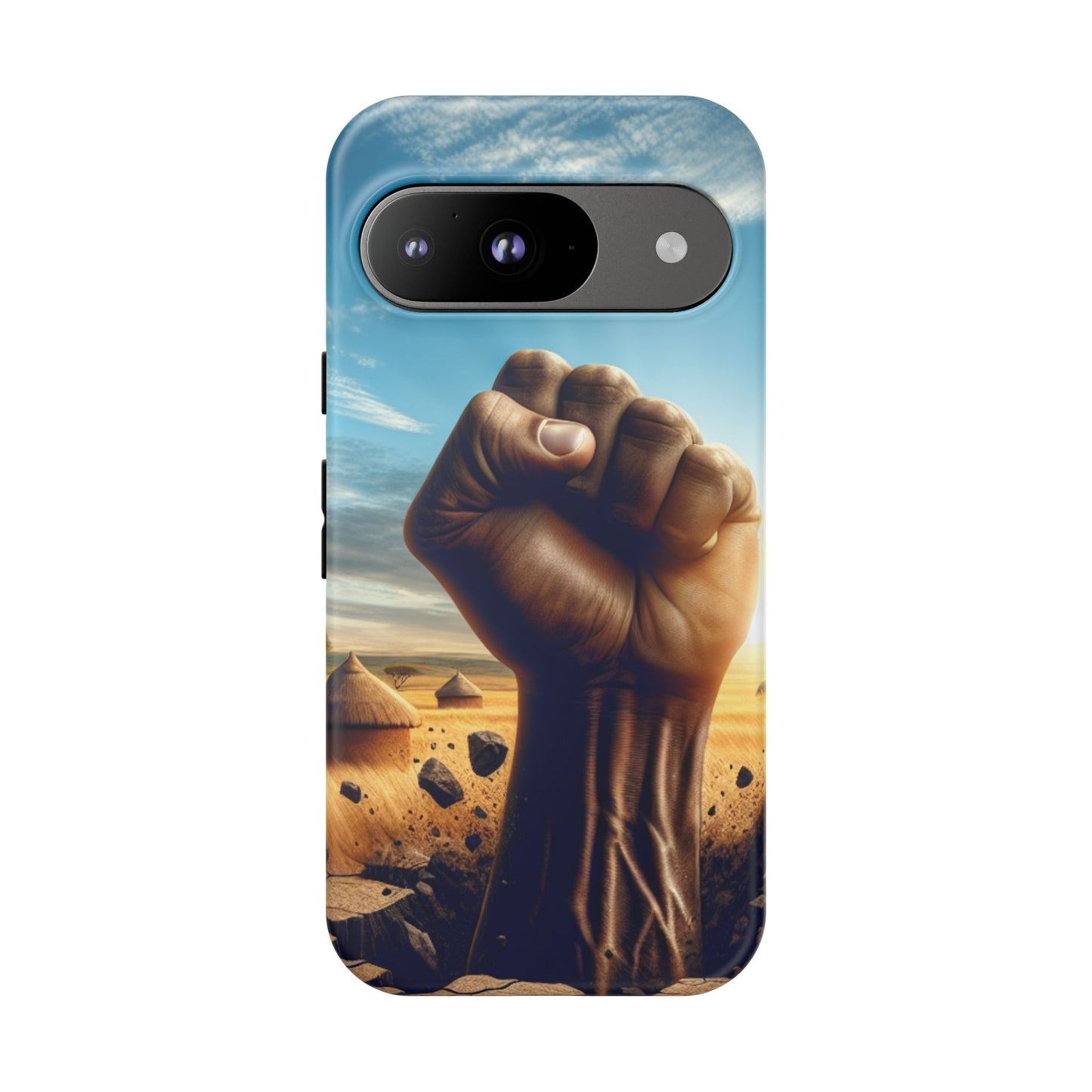 Empowered Phone Case | Tough Cases, Fist Design, Inspirational Gift, Motivational Accessory, Supportive Phone Cover