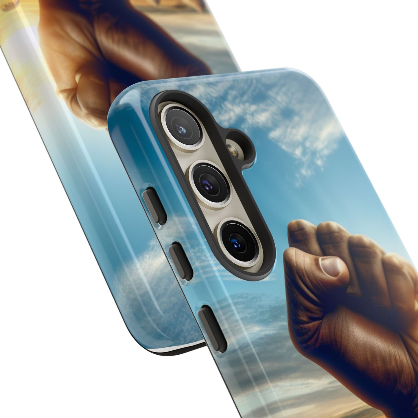 Empowered Phone Case | Tough Cases, Fist Design, Inspirational Gift, Motivational Accessory, Supportive Phone Cover