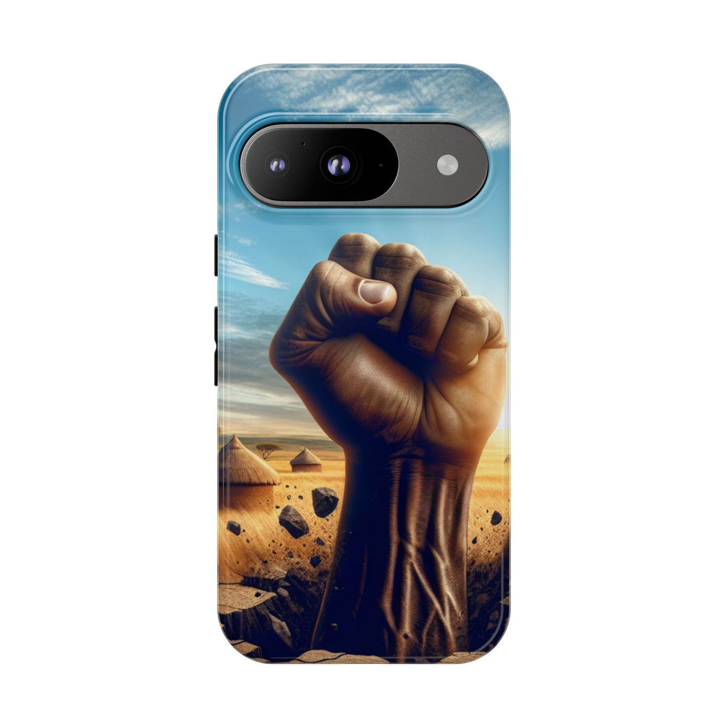 Empowered Phone Case | Tough Cases, Fist Design, Inspirational Gift, Motivational Accessory, Supportive Phone Cover