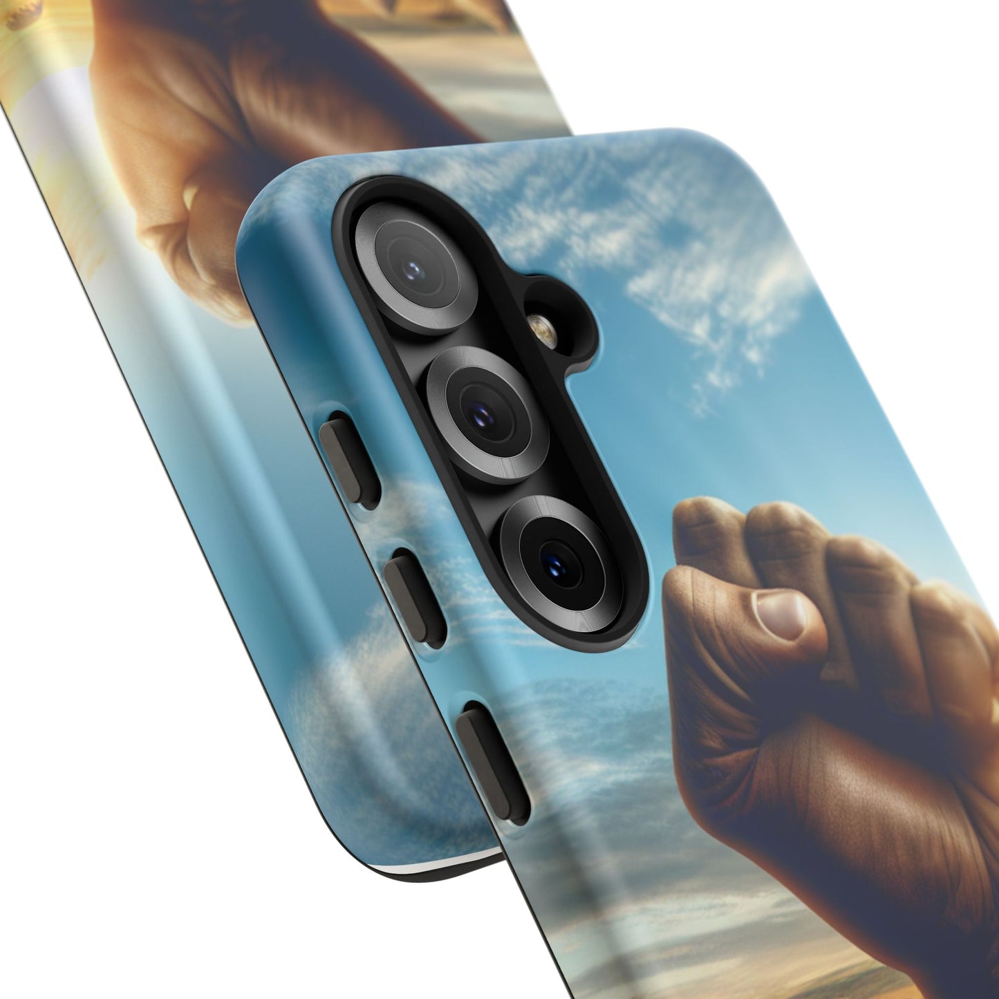 Empowered Phone Case | Tough Cases, Fist Design, Inspirational Gift, Motivational Accessory, Supportive Phone Cover