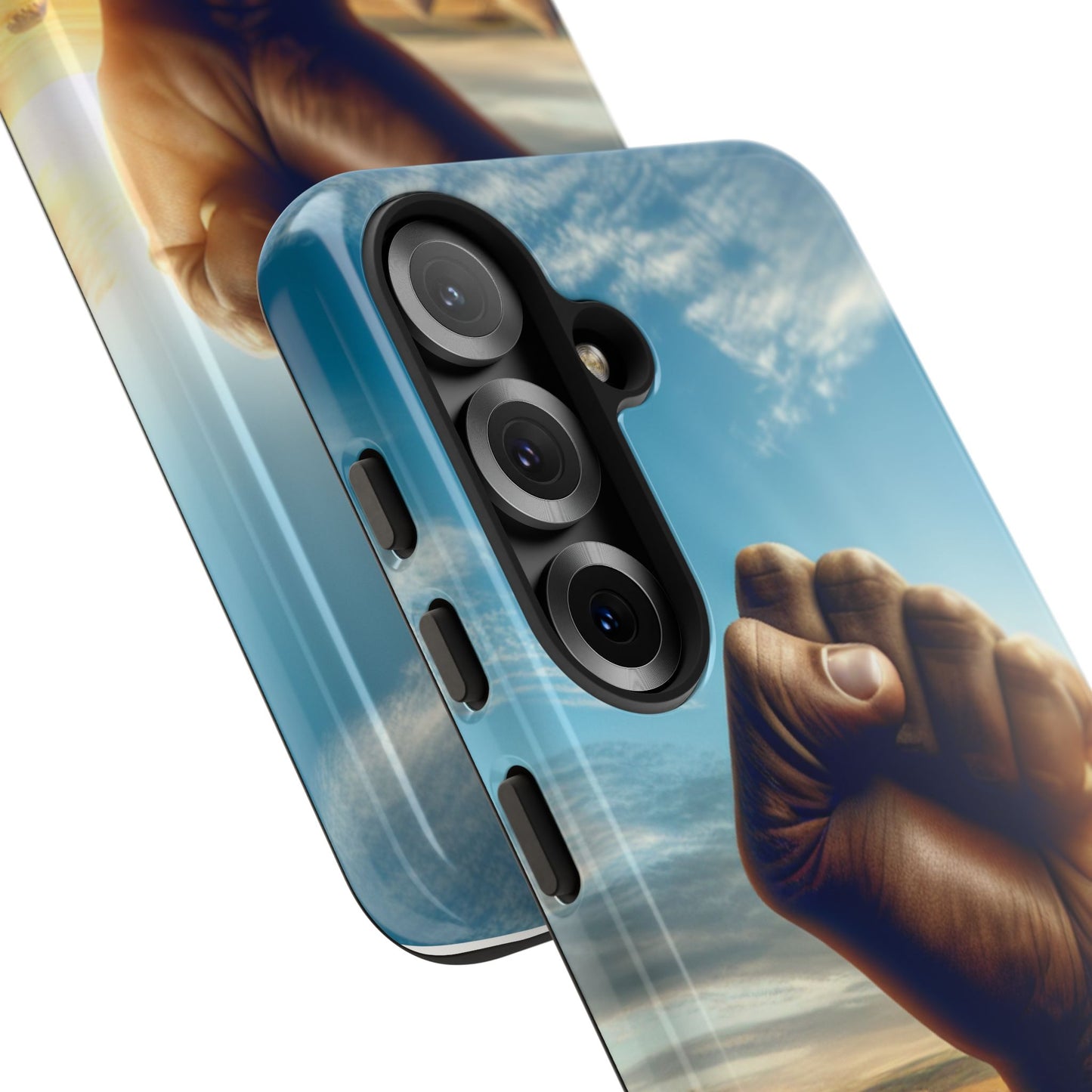 Empowered Phone Case | Tough Cases, Fist Design, Inspirational Gift, Motivational Accessory, Supportive Phone Cover