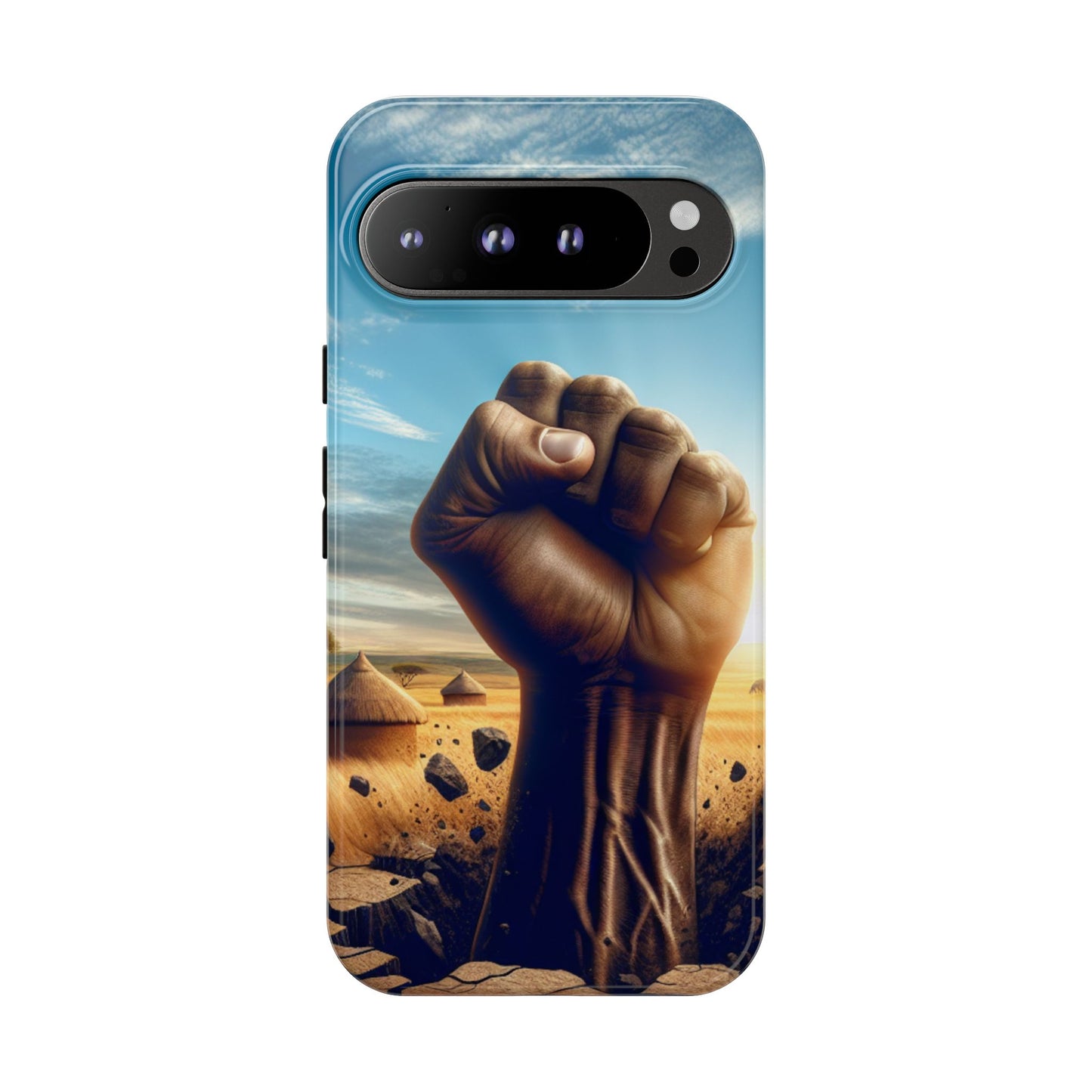 Empowered Phone Case | Tough Cases, Fist Design, Inspirational Gift, Motivational Accessory, Supportive Phone Cover