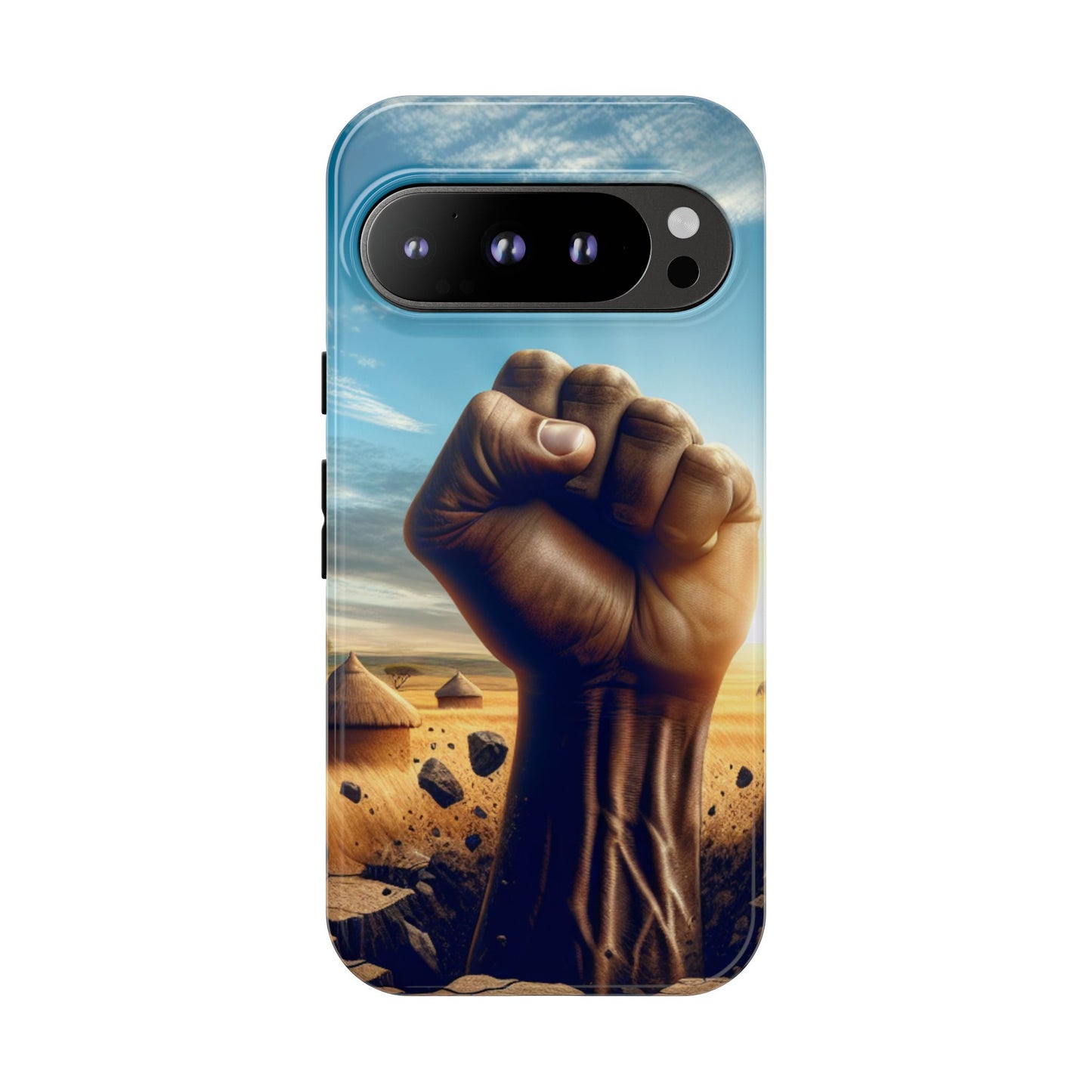 Empowered Phone Case | Tough Cases, Fist Design, Inspirational Gift, Motivational Accessory, Supportive Phone Cover