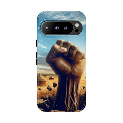 Empowered Phone Case | Tough Cases, Fist Design, Inspirational Gift, Motivational Accessory, Supportive Phone Cover