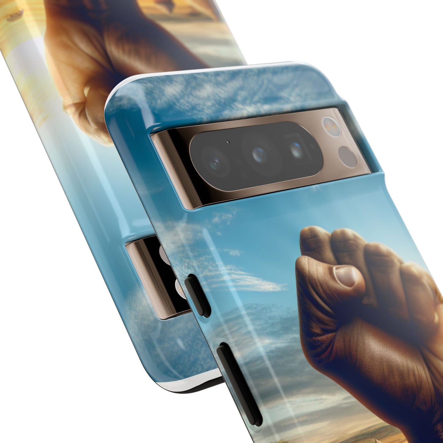 Empowered Phone Case | Tough Cases, Fist Design, Inspirational Gift, Motivational Accessory, Supportive Phone Cover