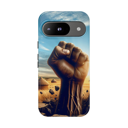 Empowered Phone Case | Tough Cases, Fist Design, Inspirational Gift, Motivational Accessory, Supportive Phone Cover