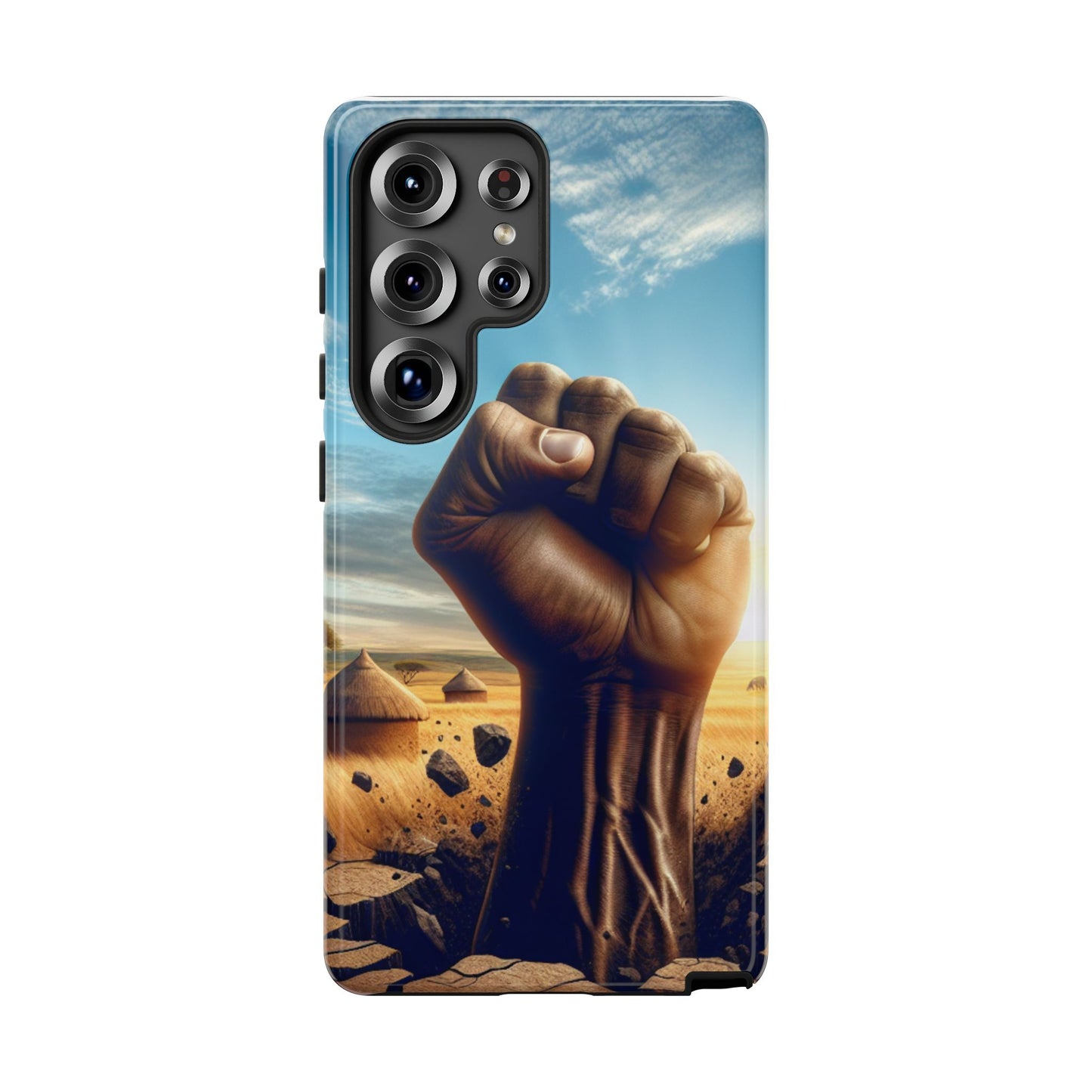 Empowered Phone Case | Tough Cases, Fist Design, Inspirational Gift, Motivational Accessory, Supportive Phone Cover