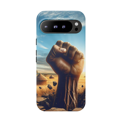 Empowered Phone Case | Tough Cases, Fist Design, Inspirational Gift, Motivational Accessory, Supportive Phone Cover